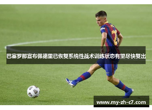 巴塞罗那宣布佩德里已恢复系统性战术训练状态有望尽快复出